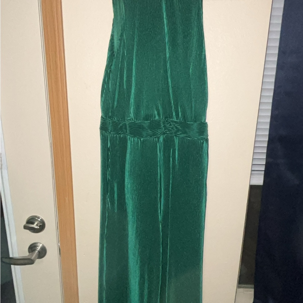 Elegant Green pleated romper